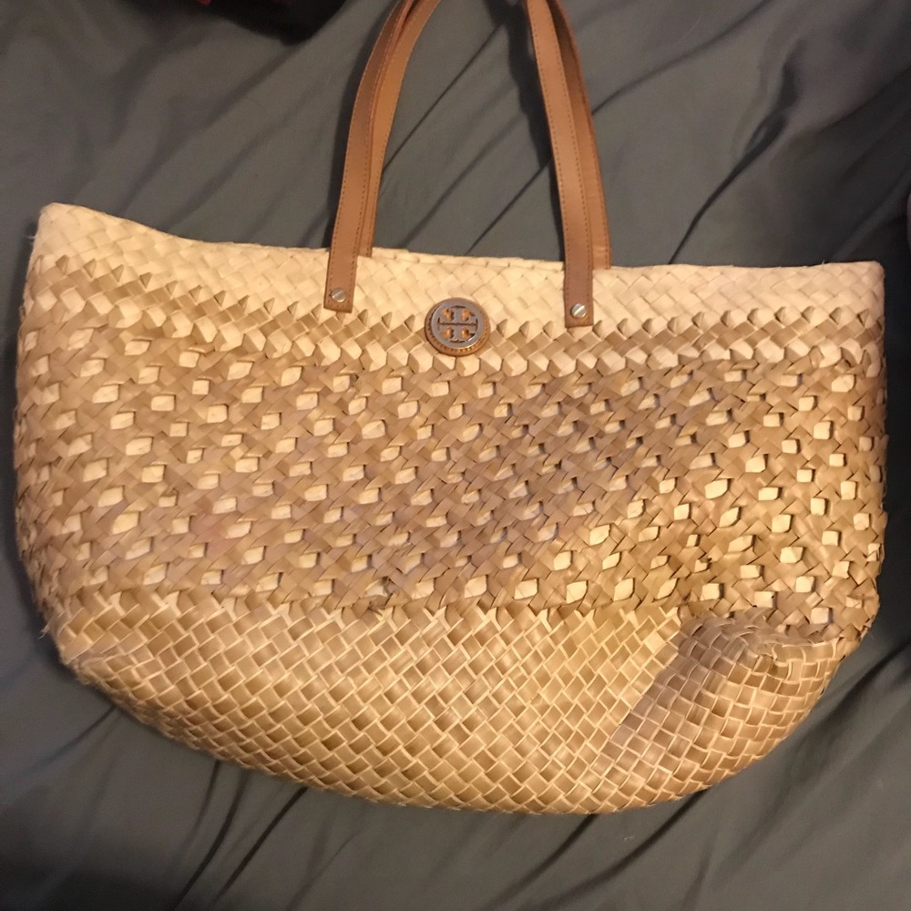 Authentic Tory Burch Beach Bag